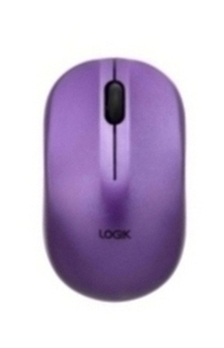 Logik LMWLPP13 Wireless Optical Mouse - Purple